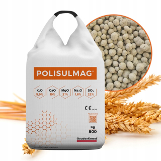 POLISULMAG - superúčinné hnojivo na obilniny, horčík-síra +Ca, +K 500Kg